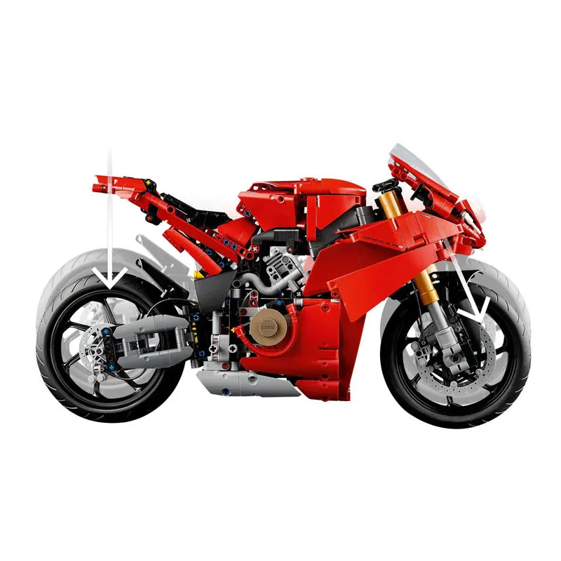 Red Motorcycle 42202