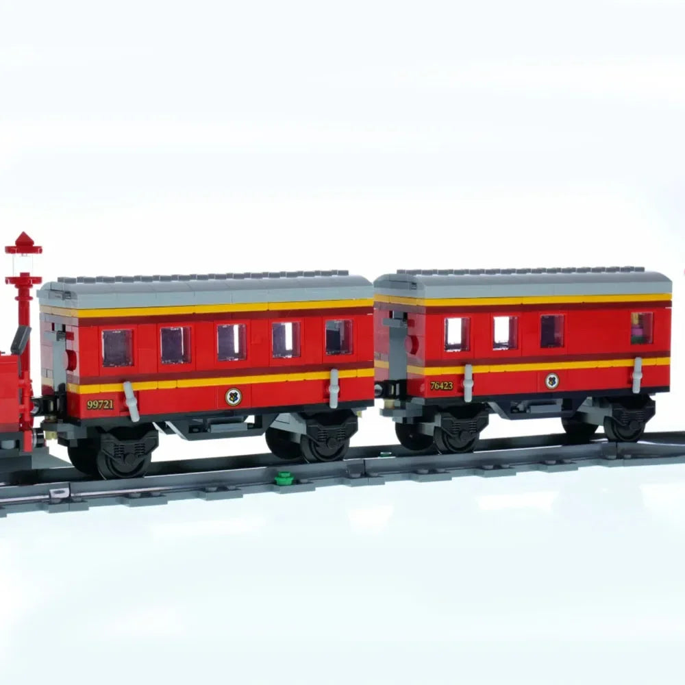 Red Train & Building 76423