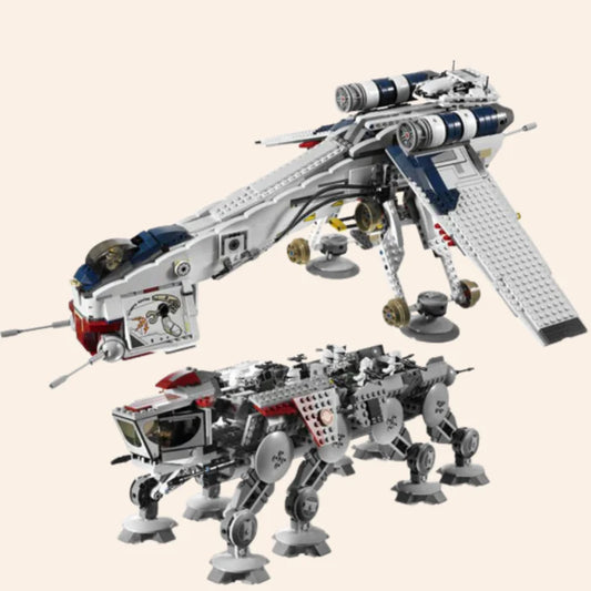 Republic Dropship with Mech 10195