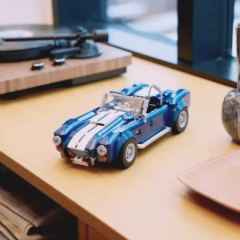 Blue Muscle Car 10357