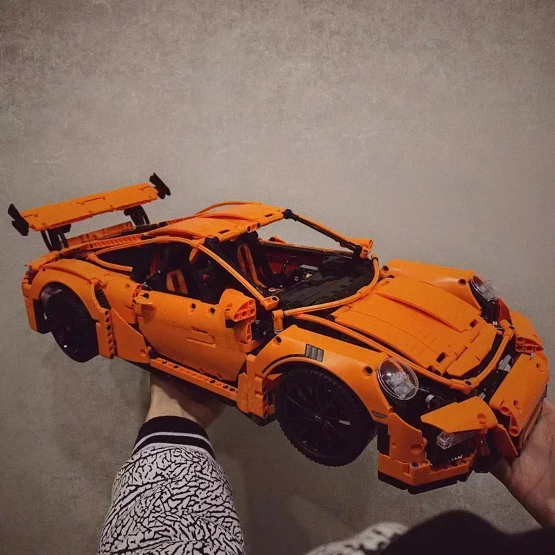 Orange Race Car 42056