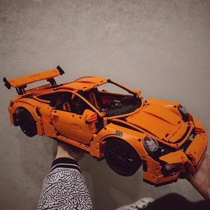 Orange Race Car 42056